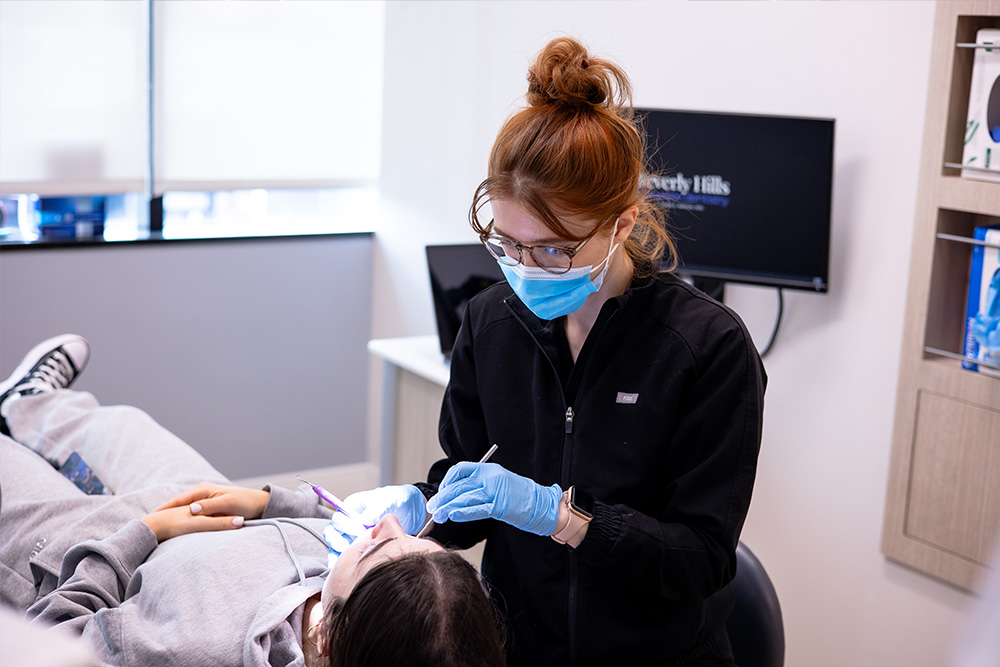 Beverly Hills Complete Dentistry | Root Canals, Arestin   Antibiotic Therapy and Fluoride Treatment